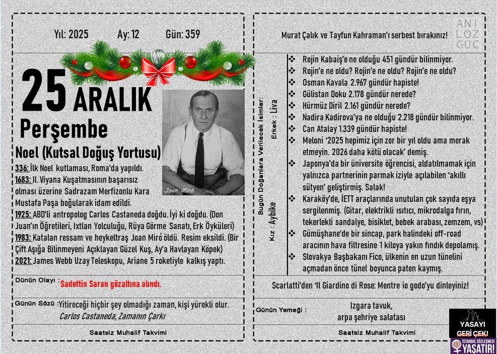 Noel (Kutsal Doğuş Yortusu) 1